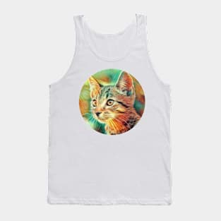 Cuddly floppy cat Tank Top